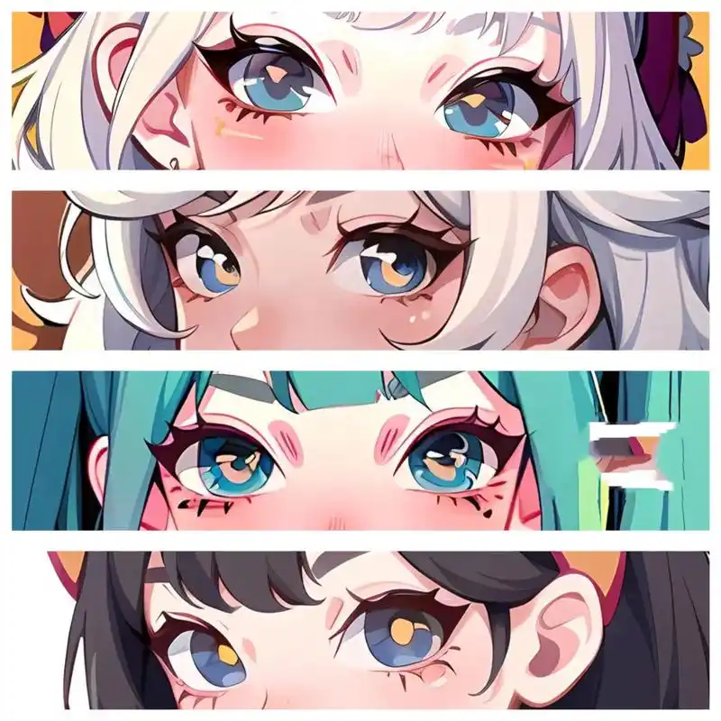 绘画素材 | 动漫眼睛合集