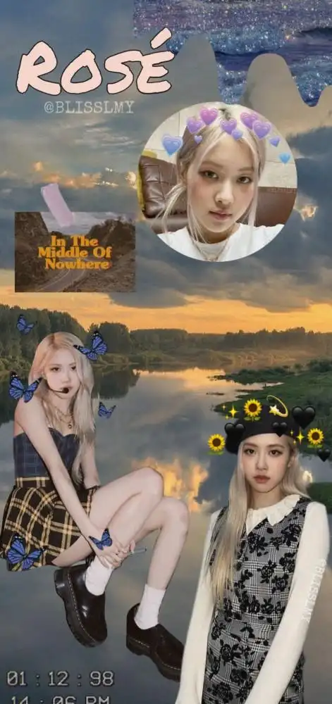 朴彩英rose拼图壁纸