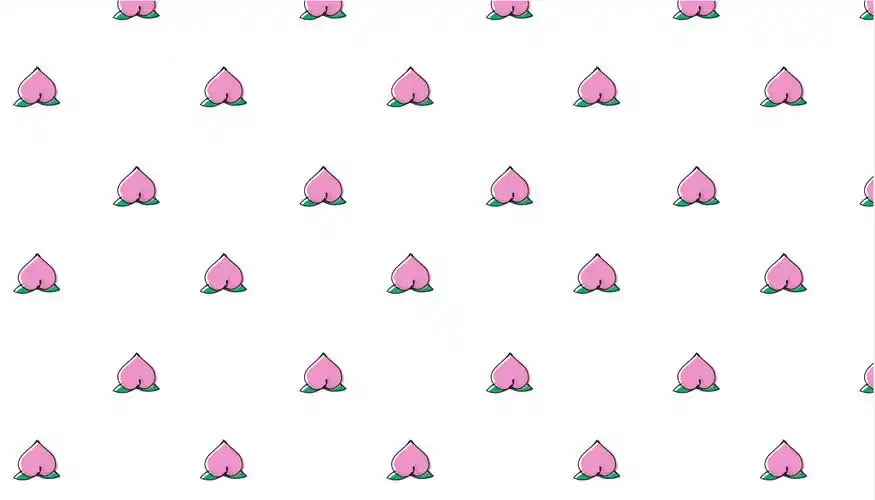 水蜜桃背景图,水蜜桃壁纸,粉色可爱水蜜桃图片_北极熊素材库