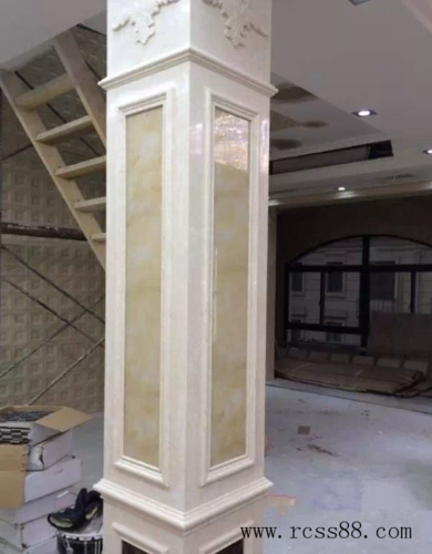 石材柱装饰方柱底坐怎样做比较好看.