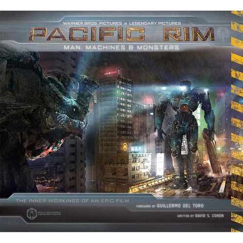 怪兽 英文原版 电影艺术设定集 pacific rim:man,machines & monste
