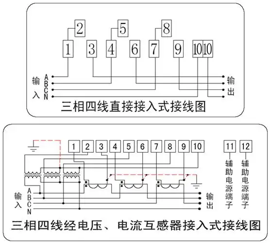 三相四线预付费电表