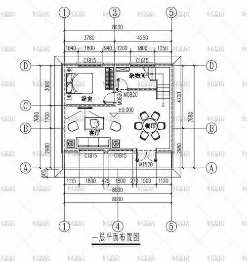 今天小编分享了一套三层自建的房子,面积约60平方米.