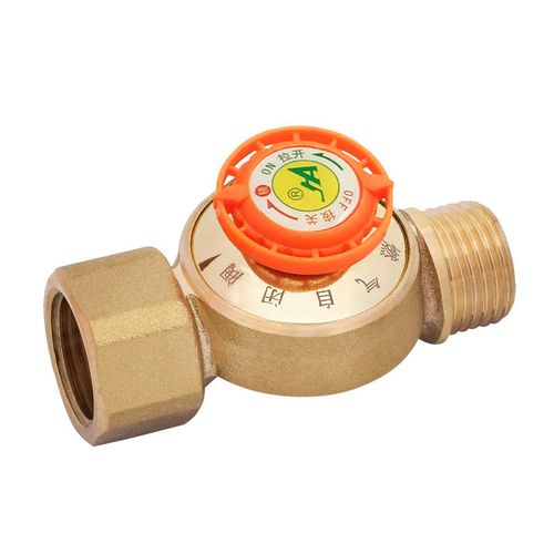 天然气自闭阀安全铜管道燃气自动关闭切断阀灶前防泄漏过流阀门