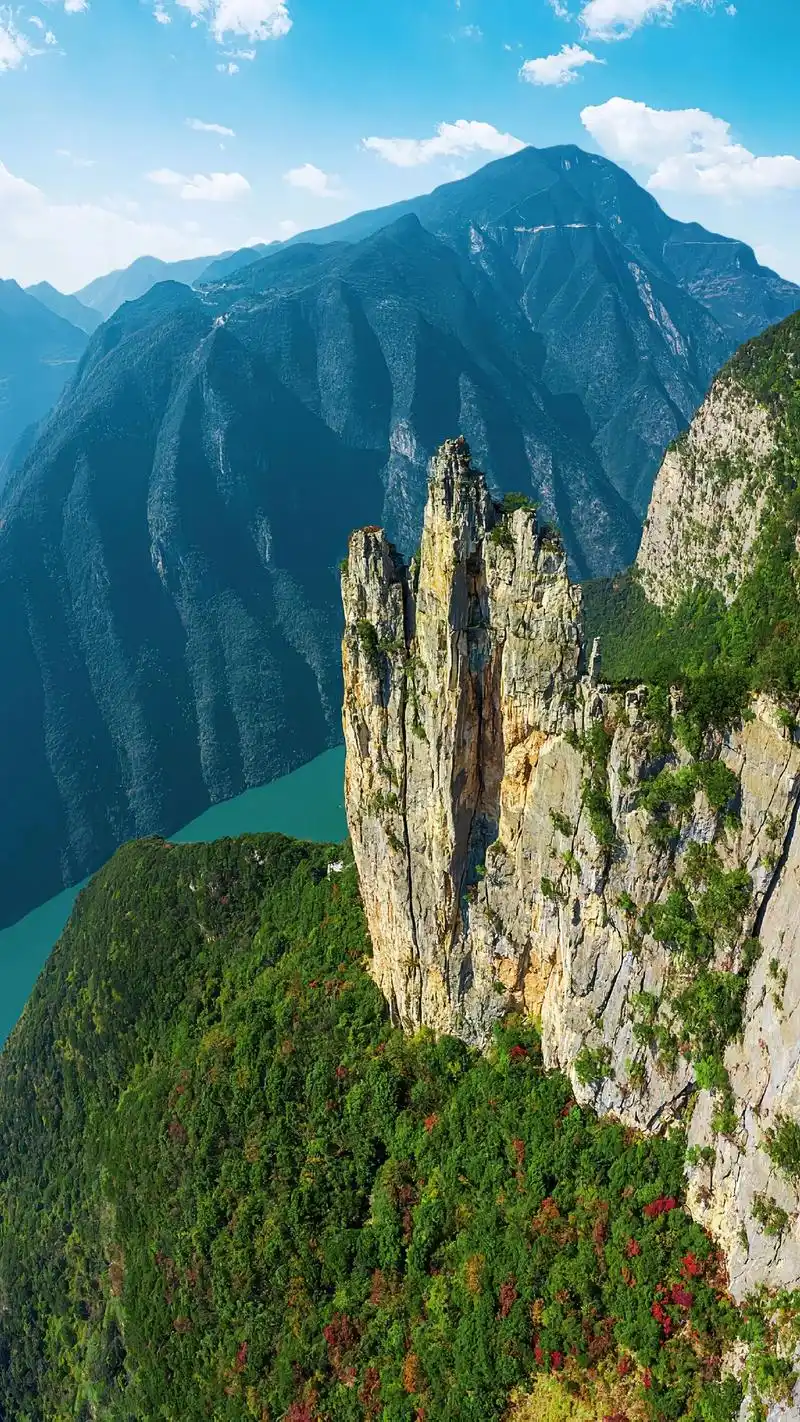 长江三峡西起重庆市奉节县白帝 - 抖音