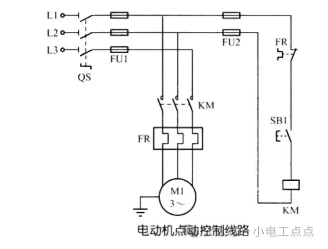 经典电路-电动机点动控制线路介绍