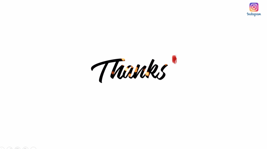 ppt教程制作超美的动态英文结尾