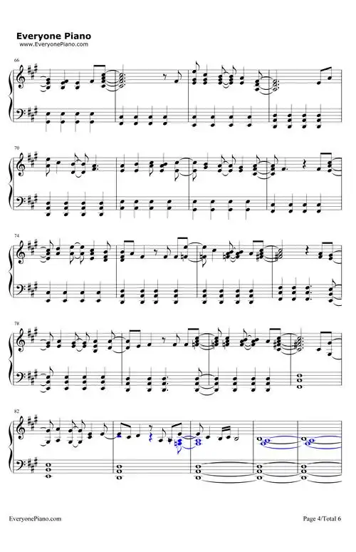 lalaland钢琴谱-demilovato-曲谱网