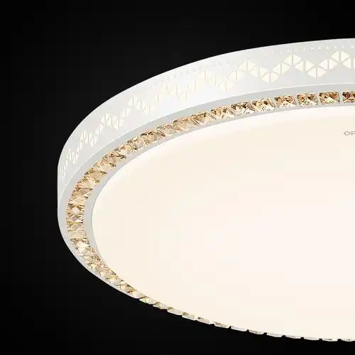 led长方形圆客厅卧室水晶吸顶灯具现代简约温馨大气tc - 欧普照明欧普