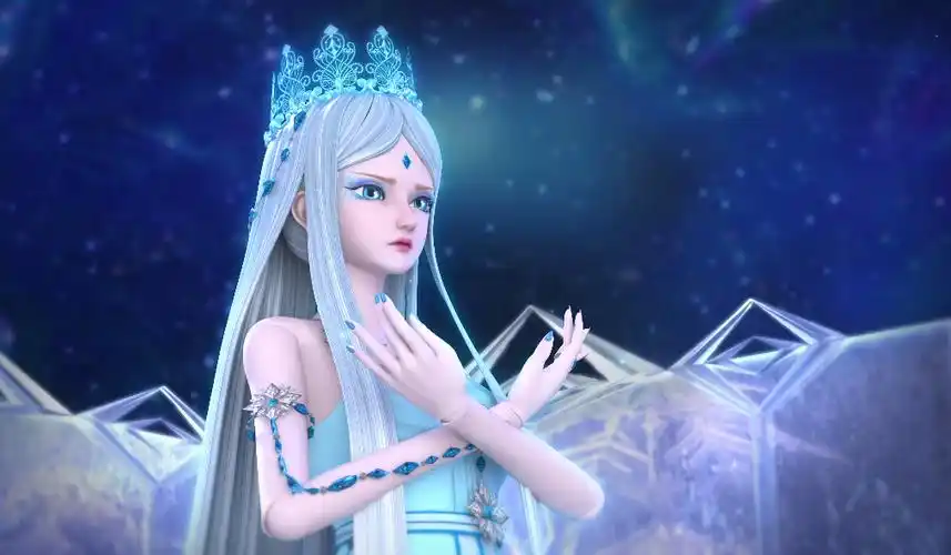 叶罗丽冰公主真遭罪刚吸仙力又被复制现在冰封自己毁迷宫