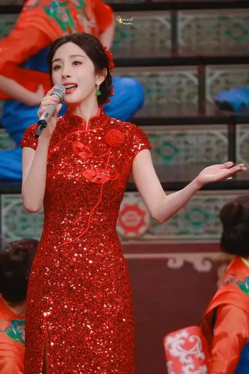 龙年##春晚##杨幂好甜##过年好##龙行龘龘