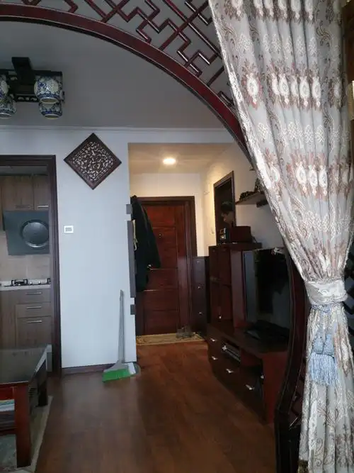 中式风格实创装饰2居室装修老房子翻新客厅