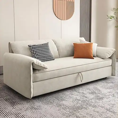 欧梵森(oufansen)沙发床mls-大象耳朵科技绒报价_参数_图片_视频_怎么