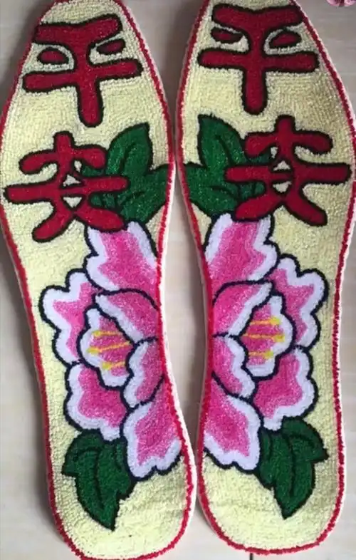 纯棉鞋垫棉布手工割绒棉线吸汗防臭鞋垫