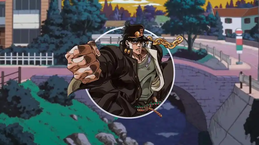 jojo的奇妙冒险空条承太郎桌面壁纸