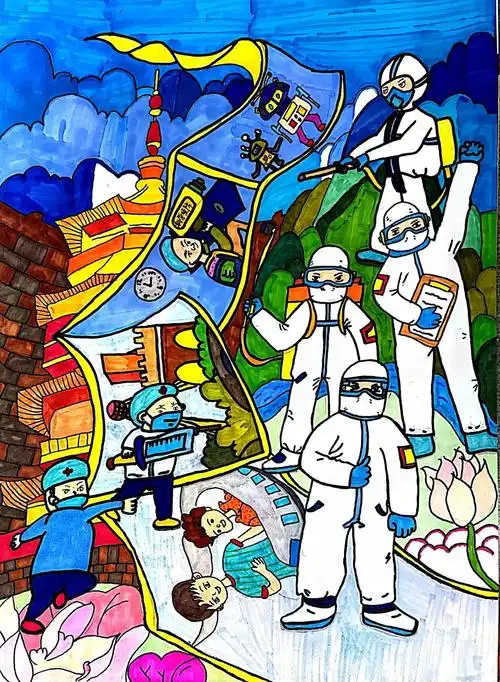 四二班《科学防疫》陈芷淇,科学防疫,事半功倍,我们要坚信中国医生的