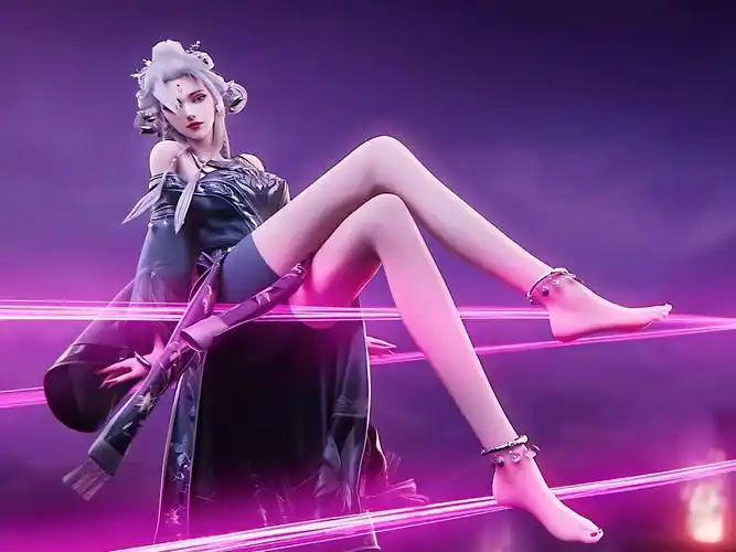 【国漫女神】这二郎腿翘到心尖尖上了