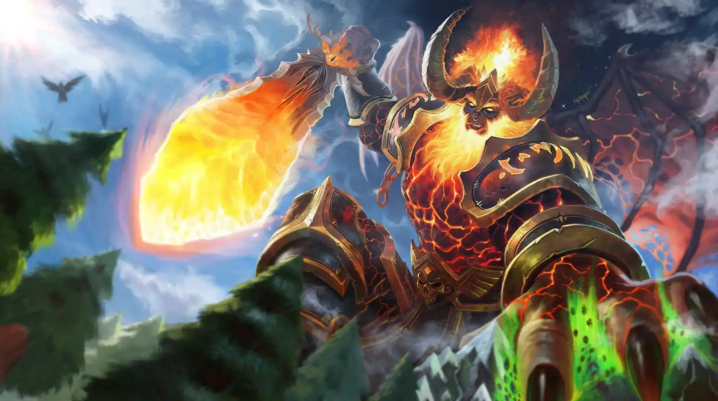 画作歼星者萨格拉斯接受来自命运的制裁