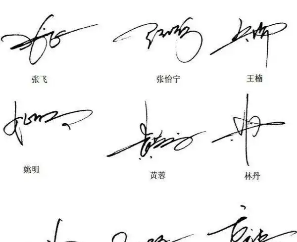 漳州模仿手写策划,签名设计,快速策划签字服务