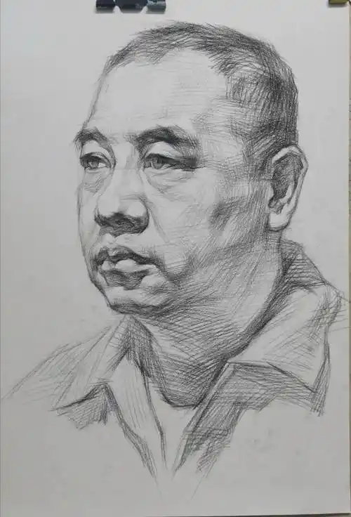 近百张素描头像 解读素描头像特征 含 画素描需要的工具及基本使用