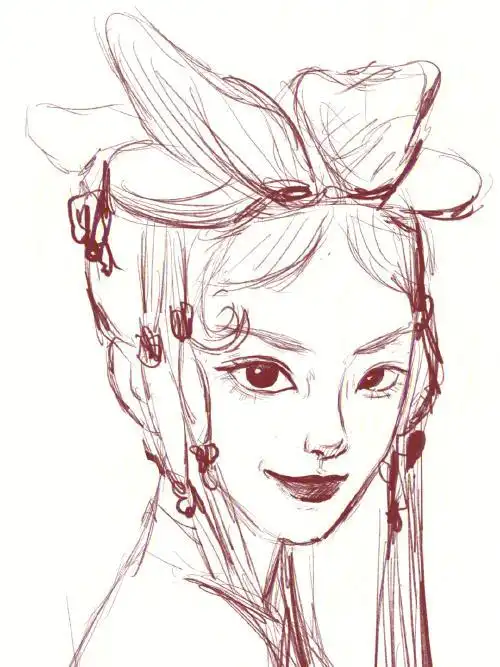 古装版蜘蛛精人物画像绘制|附步骤-插画动漫资源的文章-企博网职业