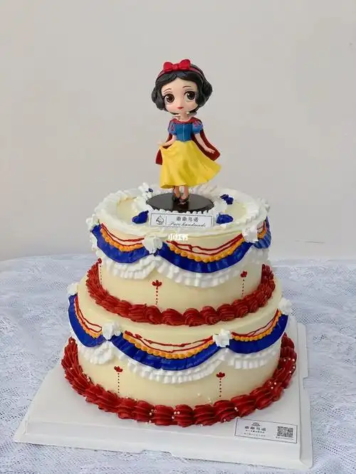 白雪公主复古双层蛋糕86