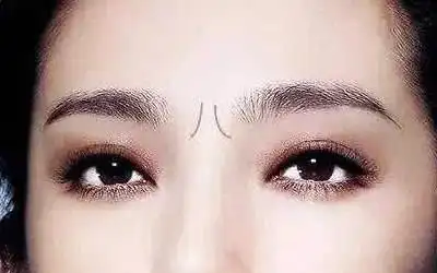 印堂长八字纹好吗印堂八字纹图解