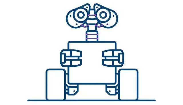 磨金石教育教程丨机器人总动员瓦力wall-e轮廓图的制作方法