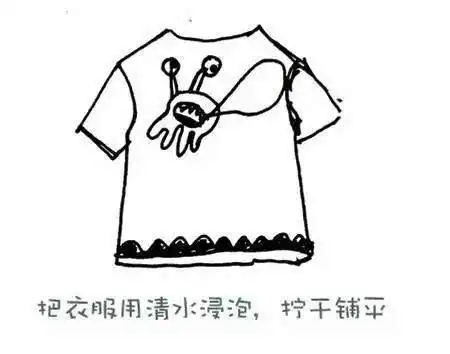 染布用简笔画怎么画