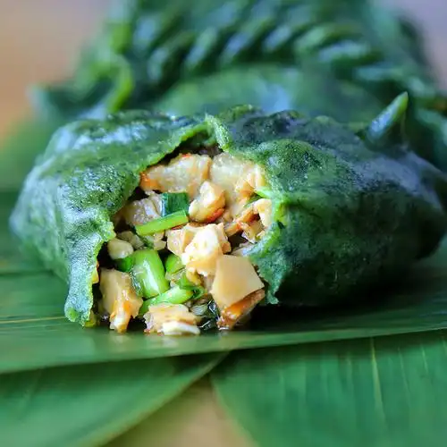 清明果江西上饶婺源特产艾叶青团子手工艾米果糯米艾米粿清明粿 酸