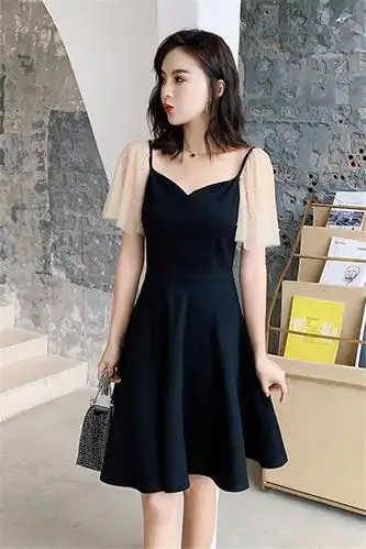 夏季连衣裙小个子