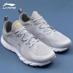 李宁 男鞋跑步鞋夏季防滑网面透气跑鞋低帮男款休闲鞋夏天运动鞋男