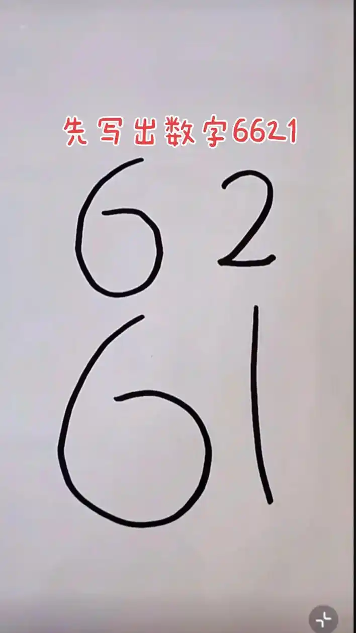 数字简笔画画小狗,一学就会.用数字6621画狗狗简笔画,简单 - 抖音