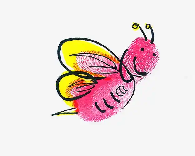 小青蛙怎么画最简单hui//202℃漂亮手指绘画图片 小草泥马指纹画怎