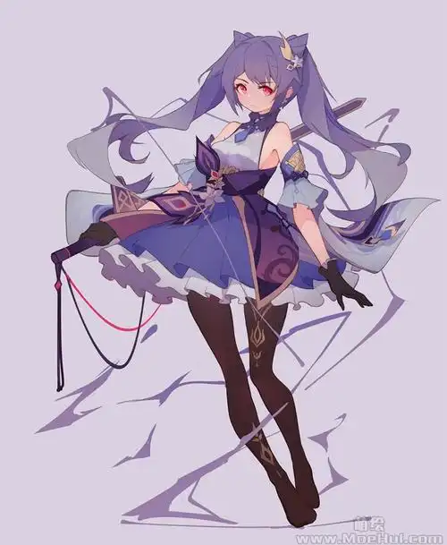 会员原神刻晴高清图片cg包267p