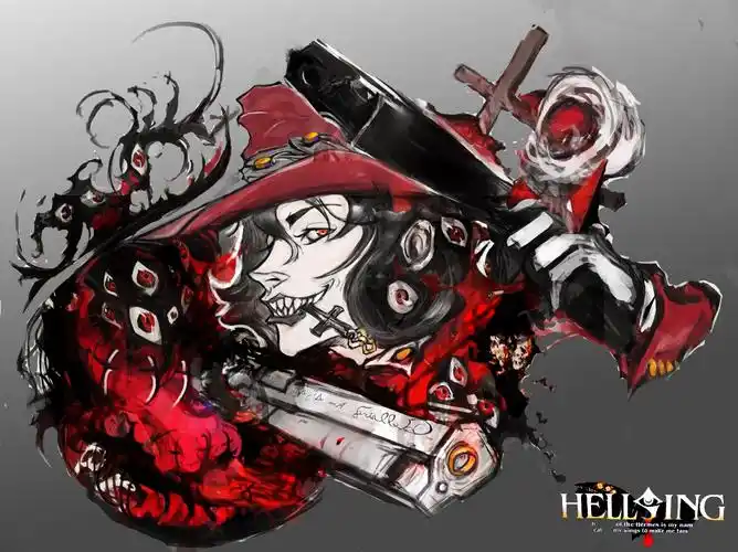 hellsing阿卡多阿卡多金髪美少女