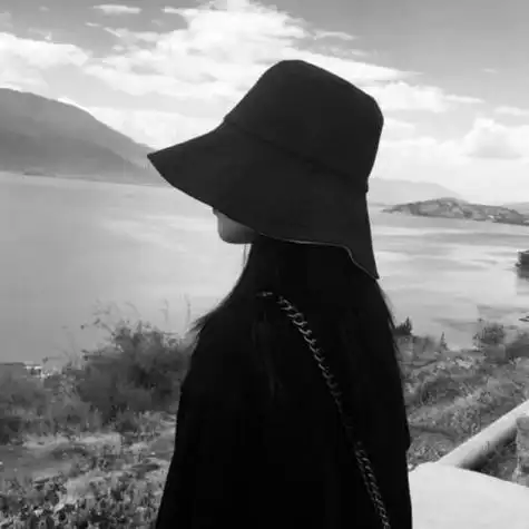 霸气女生头像高冷黑白背景 霸气头像图片大全 -【爱个性】