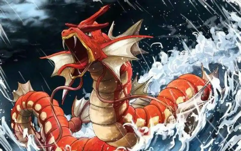 个人喜欢的闪光异色宝可梦之红色暴鲤龙