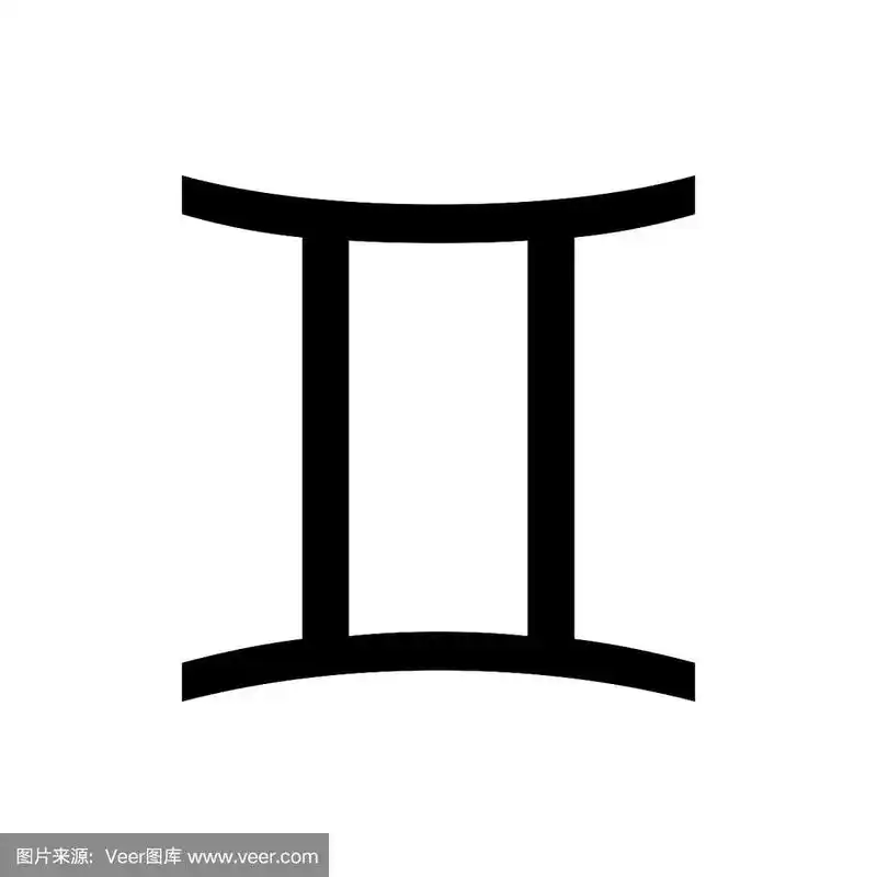 黑色双子象征旗帜,一般设计印刷和网站.说明向量.