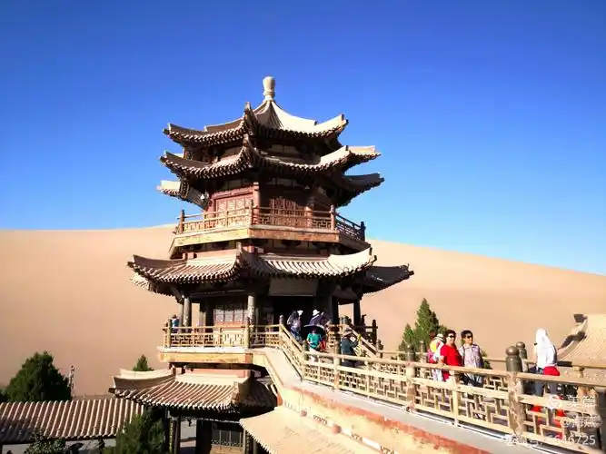 游览甘肃敦煌国家5a级景区——鸣沙山月牙泉世界级地质公园