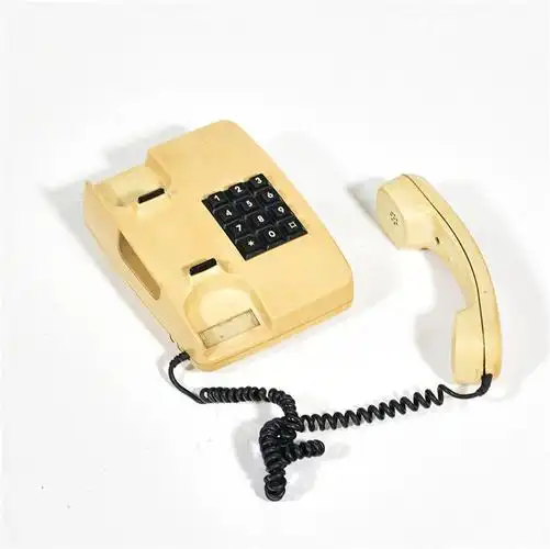 老式转盘电话机80后复古装饰道具古董老物件摆件日式彩色怀旧座机