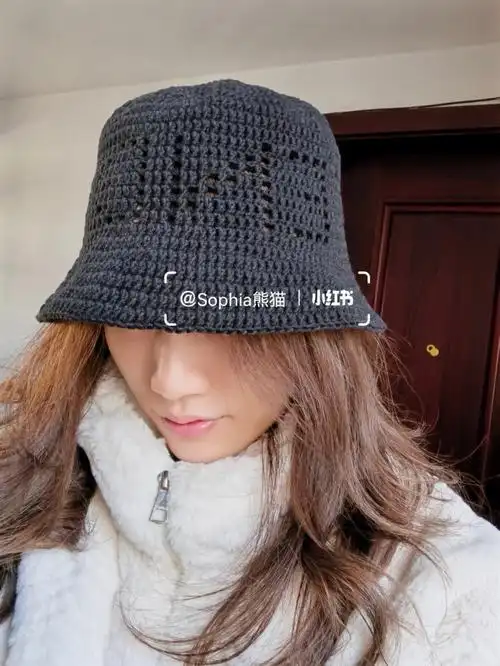 芬迪毛线帽子钩针