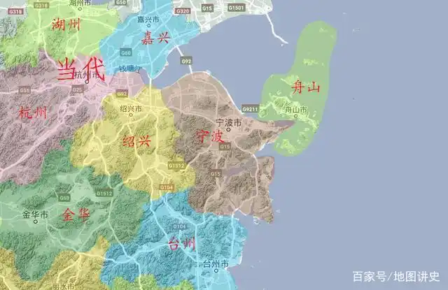 浙江宁波行政区划史,先有明州后宁波,会稽管辖八百年