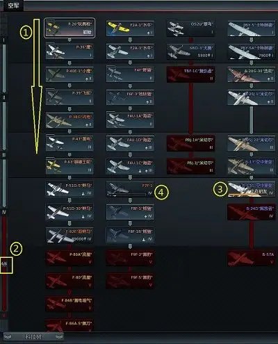 战争雷霆新手指引科技树简介