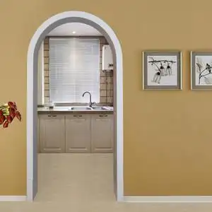 定做弧形套半圆形拱形门套线 阳台造型垭口套实木复合烤漆