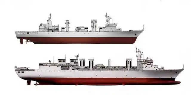 "兵马未动,粮草先行",航母奶妈——901型综合补给舰