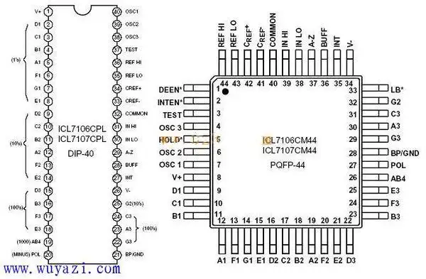 icl7016芯片引脚的功能各是什么?急求