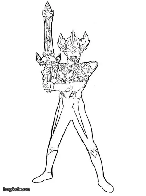赛迦奥特曼要如何画赛迦奥特曼简笔画大全