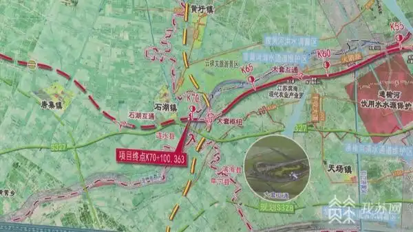 盐城滨淮高速公路建设吹响全线施工冲锋号