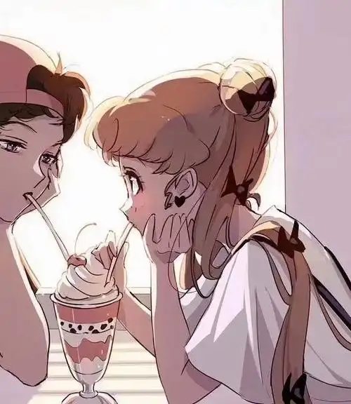 情头适合俏皮可爱的情侣用的情侣头像